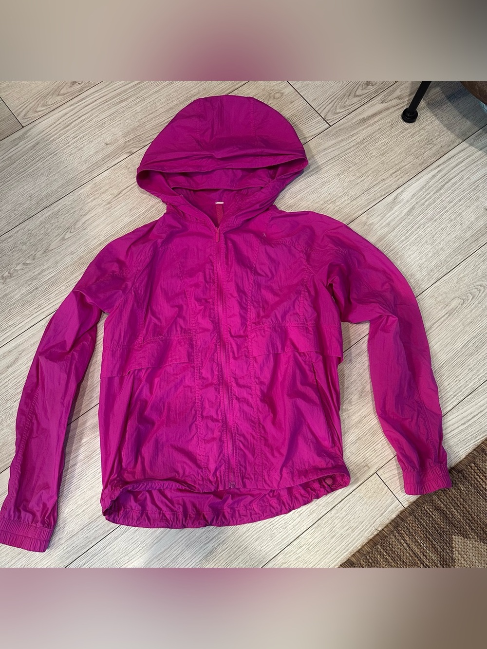 Lululemon Magenta Lightweight Hooded Windbreaker 4